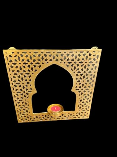 Square Designer Jharokha Wall Hanging Tea Light Wall Decor