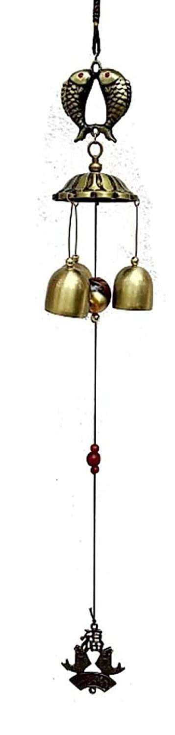 BANSIGOODS Aluminum Wind Chime (18 inch, Multicolour)