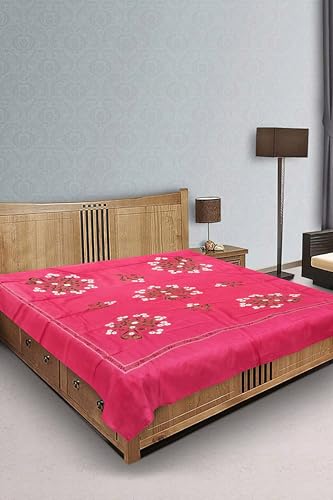 Kashmiri Work Handcrafted bedsheet KH8843