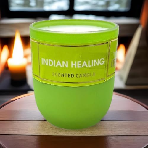 The Decor Affair 1 Pcs Tea Light Candle with Indian Healing Fragrance, Ideal for Home and Occasion Ambiance, Long-Lasting Aromatic Elegance, Unique Gift for Loved Ones, Handcrafted Excellence.