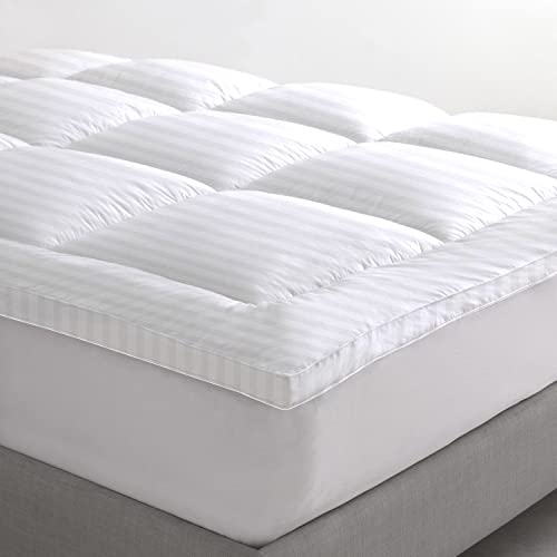 Dashing Fabrics Very Soft Microfiber Topper Mattress, Single-(36" x72), (White)