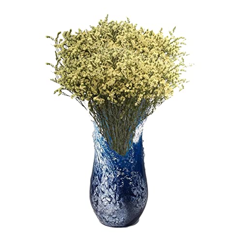 ATORSE® Resin Sea Wave Flower Vase Furnishing Home Desktop Cabinet Decoration 30Cm