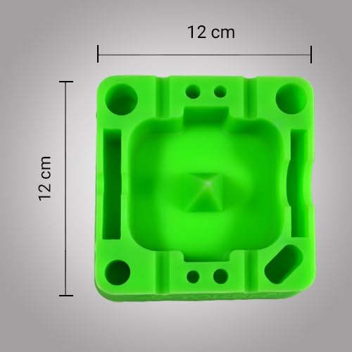 Premium Silicone Ashtray With Compartment Heat Resistant Eco-Friendly
