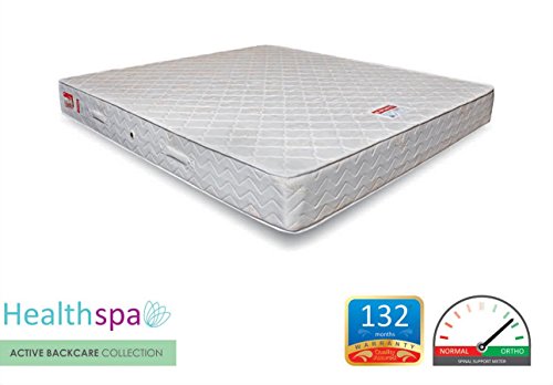 Coirfit Health Spa 6-inch with SrtX��Technology King Size Memory Foam Mattress (Off-White, 78x72x6)