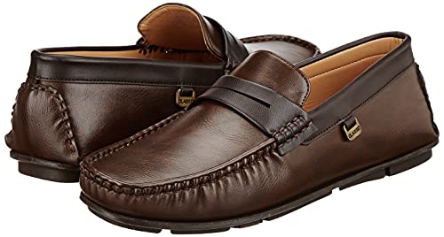 Amazon Brand - Symbol Men's Classic Brown Penny Loafer_10 UK (SS21-23)