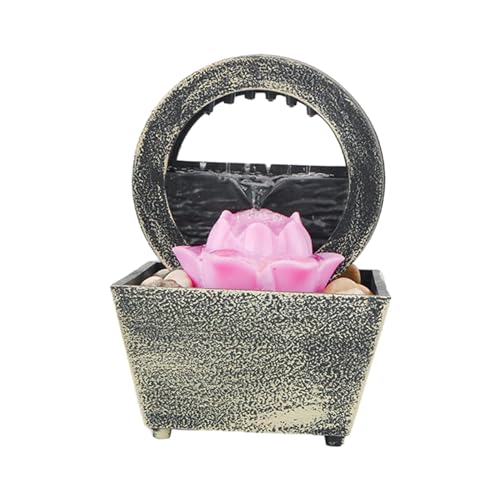 ATORSE® Tabletop Fountain Gifts Stress Relieving Chinese Tabletop Waterfall Fountain 004