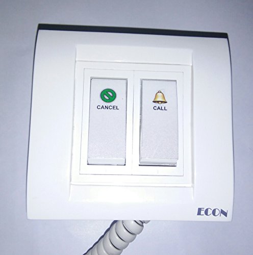 WIRELESS DIGITAL NURSE CALL BELL SYSTEM FOR 20 BED SIDE UNIT WITH 20 BED SIDE UNITS AND WITH INBUILD BELL