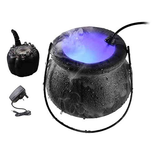 CALANDIS® Water Fountain Fog Mister 12 Led Mist Maker Fogger for Aquarium Yard Sink