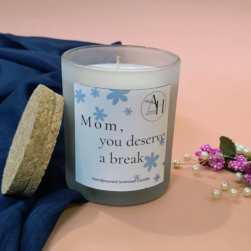 Candle Comfort: Mom's Special Surprise Gift Box