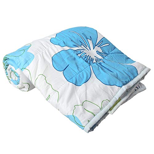 ROMAN HOME Microfibre Fancy Flower Reversible Single Bed AC Dohar/AC Blanket 85 * 65 in.(Single Bed rongly)