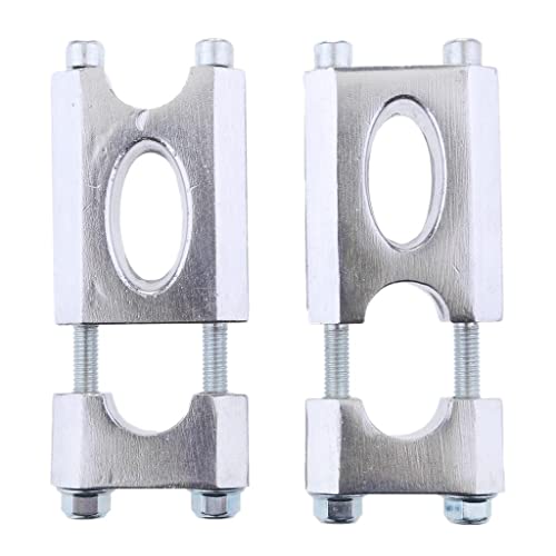 LOOM TREE® 7/8" 22Mm Handlebar Bar Clamp Riser For Xr Crf 50 70Cc 110Cc 125Cc Dirt Bike | 1 Pair Bar Clamp Risers And Screws