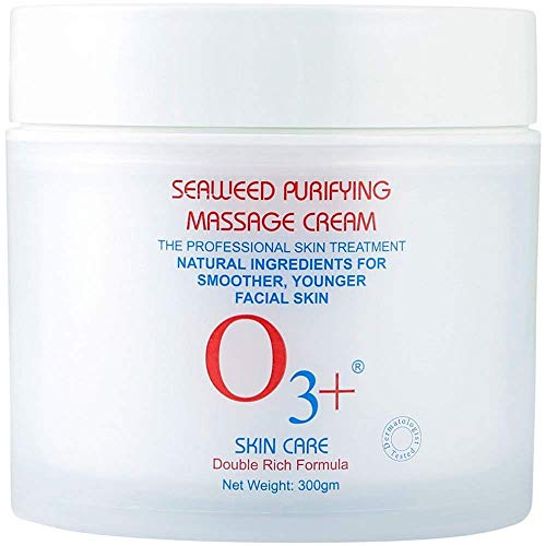 O3+ Seaweed Purifying Massage Cream with Vitamins and Minerals for Skin Brightening and Oil Control, 300g