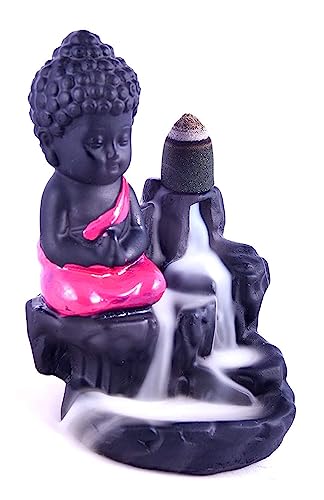 Divine Nirvana Buddha Smoke Fountain Kit with 10pc Heavenly Smoke Cones - Experience Blissful Tranquility