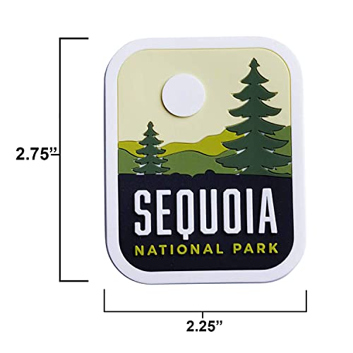 Vagabond Heart Sequoia National Park PVC Fridge Magnet