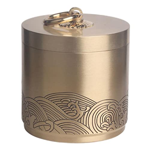 SECRET DESIRE Brass Ashtray with Lid Retro Style Decoration for Living Room Desktop Home|Home & Garden|Kitchen Dining & Bar|Kitchen Storage & Organization