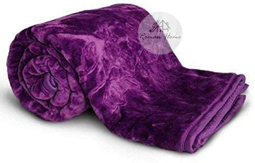 Mehta Store Blanket Double Purple