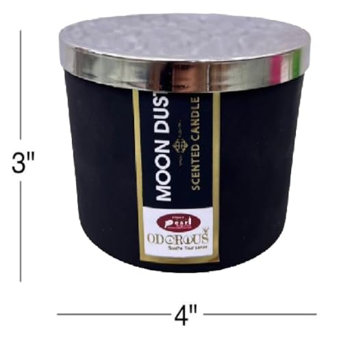 The Decor Affair 1 Pcs Long-Lasting Luxury Scented Candle for a Sensual and Relaxing Experience (Moon Dust Fragrance).