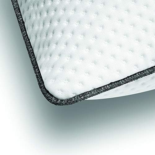 Emma Foam Pillow | Memory Foam Pillow| Engineered in Germany | Adjustable 3 Layers| Orthopedic | Set of 2