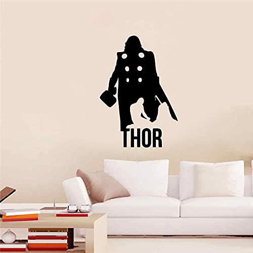 DECORETIVE Black Thor Sticker