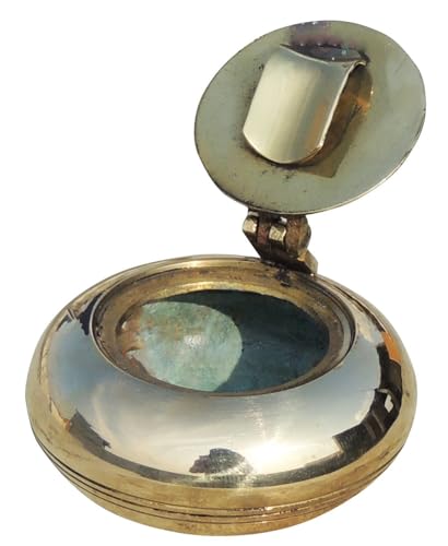 Mahita Collections Brass Ashtray Ash | Tray 0.07kg