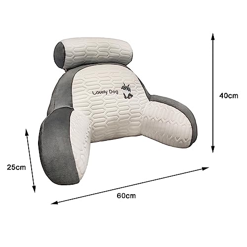 CALANDIS® Support Pillow Washable Cartoon Bed Back Cushion for Office Bedroom Dormitory Dog | 1 Plush Pillow