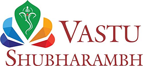 Vastu Shubharambh Shubh Laabh Pair as Good Luck Chime to Welcome Positivity from The Entrance of Home and Office. Made of Cloth and Beads for Decorations and to Attract Good Energies. (Square)