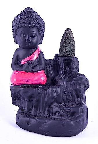 Divine Nirvana Buddha Smoke Fountain Kit with 10pc Heavenly Smoke Cones - Experience Blissful Tranquility