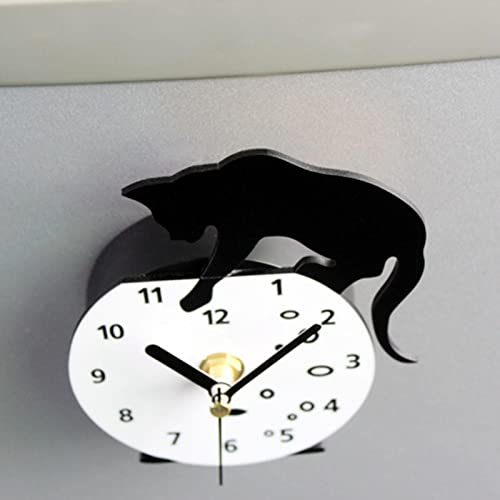 CALANDIS Fridge Magnet Clock Creative Decorative Magnetic Sticker for Decoration