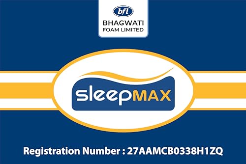 SleepMax Restino Comfort Pocket Spring Mattress — Dual-Coil Technology | Contour | Increased Range of Motion | Relieve Pressure Points | Luxury Comfort | 7 Years Warranty | (72X48(8 inches), Double)