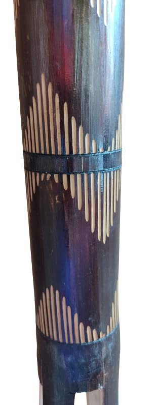 Beautiful Handcrafted Bamboo Vase / 29 inch