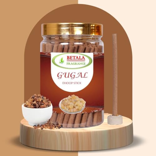 BETALA FRAGRANCE Guggal Flavour Dhoop Sticks with stand (200 GM batti pack) (200 GM)