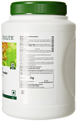 Nutrilite Amway Nutrilite All Plant Protein Powder - 1Kg (Butterscotch)