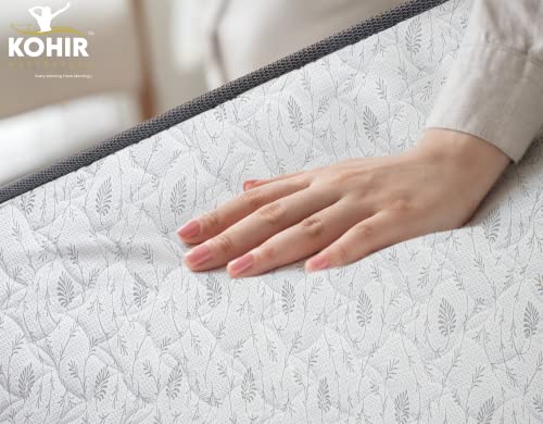 KOHIR Thailand Latex Foam Orthopedic Bonded Mattresses (72X60X6, Queen Size)