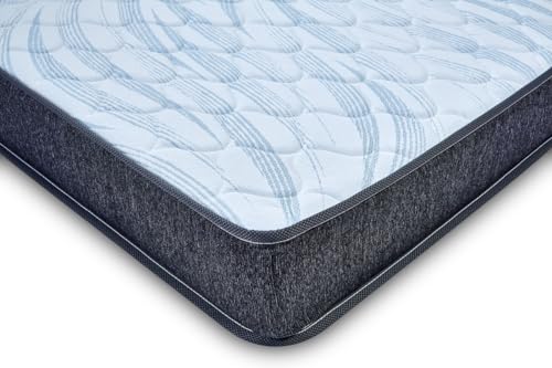 Restolex Active Ortho Pocket Spring Mattress | Queen | 78 X 60 x 6 INCHES| Sky Blue