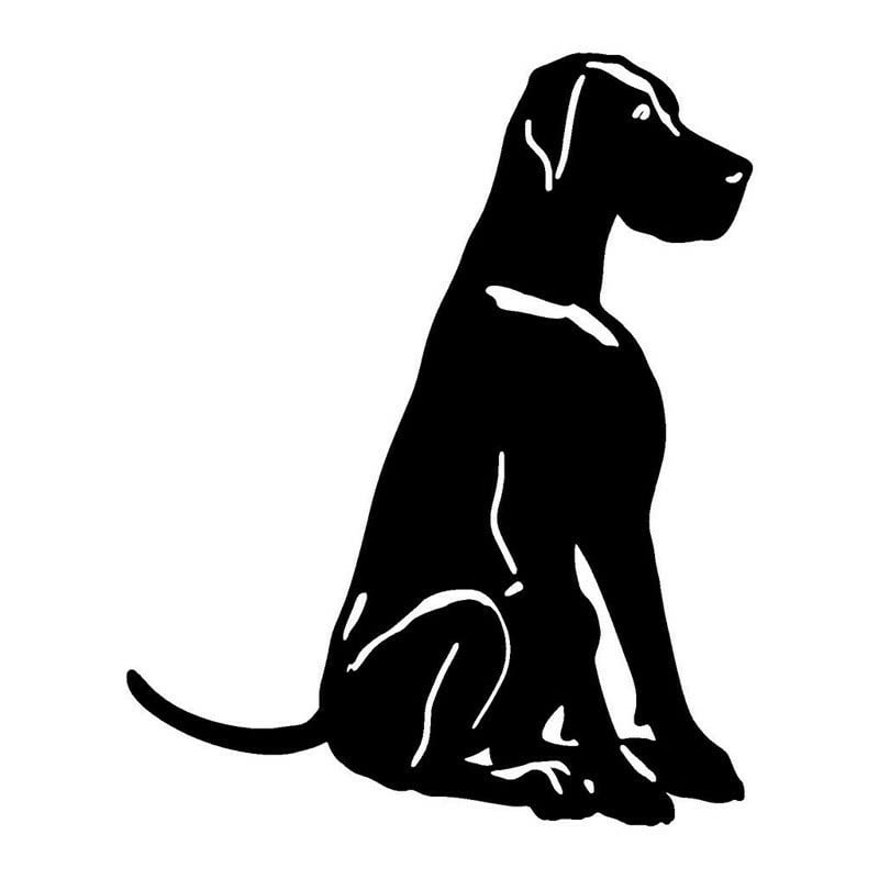 GADGETS WRAP Vinyl Wall Decal Sticker Great Dane Dog Car Styling Decorative Stickers