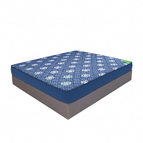 Sleepfresh Spinebond Plus High Resilience PU Foam 5 Inch Double Size Dual Comfort Mattress (72x48x5 Inches)