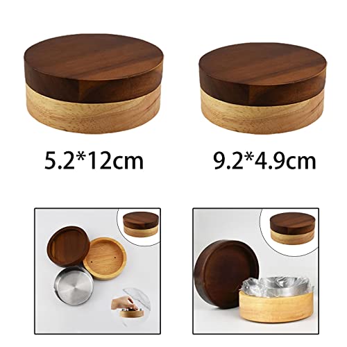 LOSA Round Ashtray Easy to Clean Odorless Windproof Non Slip Wind Proof for Cigar Large