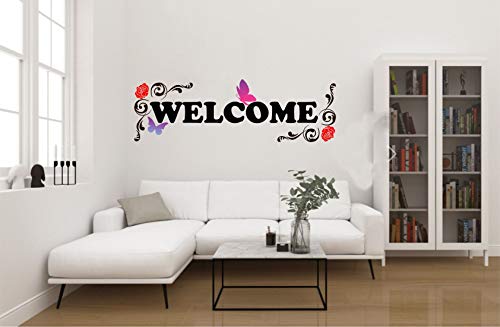 Self Adhesive VinylWaterproof Decorative Wall Stickers for Hall, Bedroom, Kitchen and Furniture