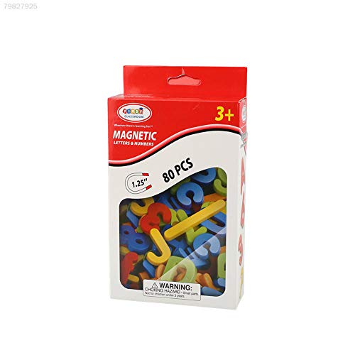 BIG BOOM® 4963 6FDB Magnetic Alphabet Letter Maths Number Symbol Fridge Magnets Gift 80Pcs