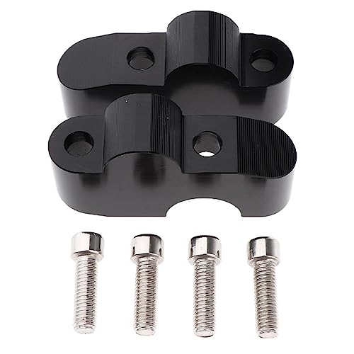 UJEAVETTE CNC Motorcycle Handlebar Riser for KTM DUKE 390 2017-2019 Black