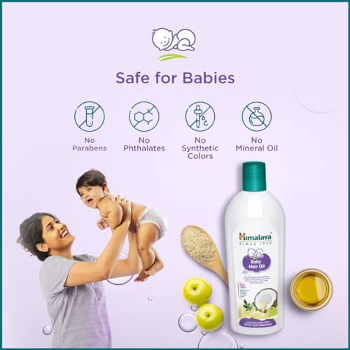 Himalaya Baby Hair Oil 200 ml(1 Count)