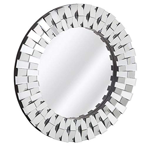 Venetian Design Globus Extra Clear Wall Mirror | Dia - 30 Inches