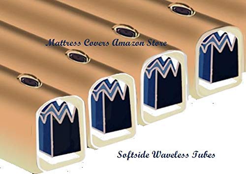 Waveless Tube Cylinder for King & Queen Softside Waterbed Mattress