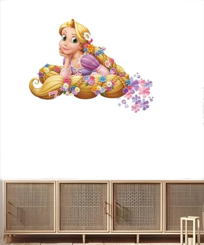 JVERF - Rapunzel| Wall Stickers for Kids