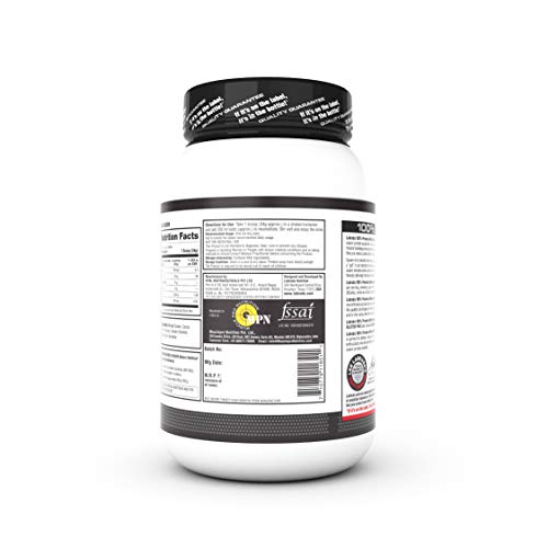 Labrada 100% CASEIN Micellar Casein Protein (24g Slow-Release Protein, 0g Sugar, No Artificial Colors, 29 Servings) - 2.2 lbs (1kg) (Dutch Chocolate)