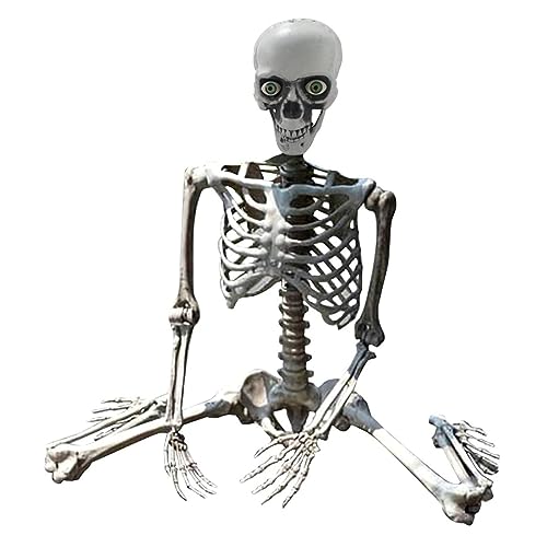 Enakshi Halloween Skeleton Props Party Favors Yard Full Body Posable Joints Skeleton 90cm|Home & Garden | Holiday & Seasonal D?©cor | Christmas & Winter | Figurines
