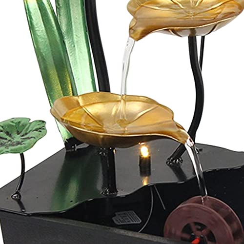 ATORSE® Electric Tabletop Fountain Decorative Meditation for Garden Office Desk