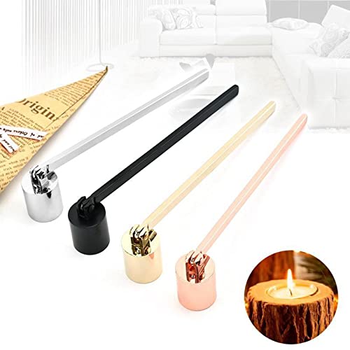 CALANDIS™ Candle Snuffer Home Tool Long Handle Bell Extinguisher 19.3Cm Black | Handcrafted & Finished Pieces | Home Dacor & Accent | Candles & Holders