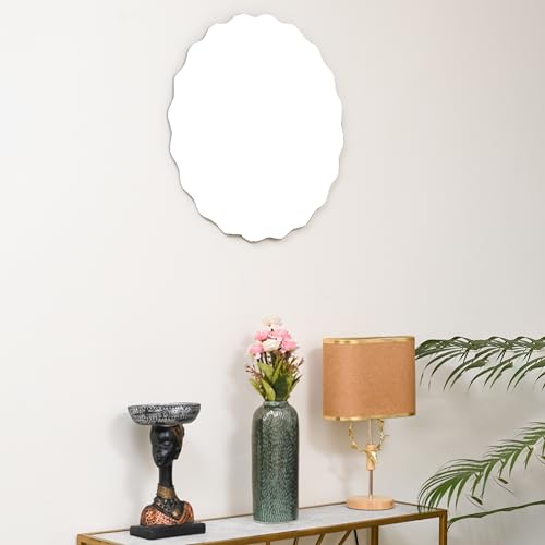 AMI Round weave Designed Wall Mirror for Bedroom Livingroom & Bathroom.