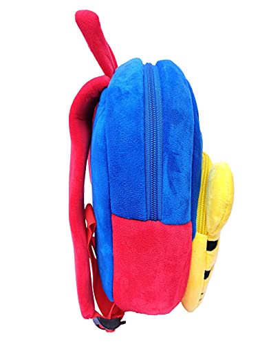 DZert Tiger Kids School Bag Soft Plush Backpacks Cartoon Boys Girls Baby (2-5 Years)